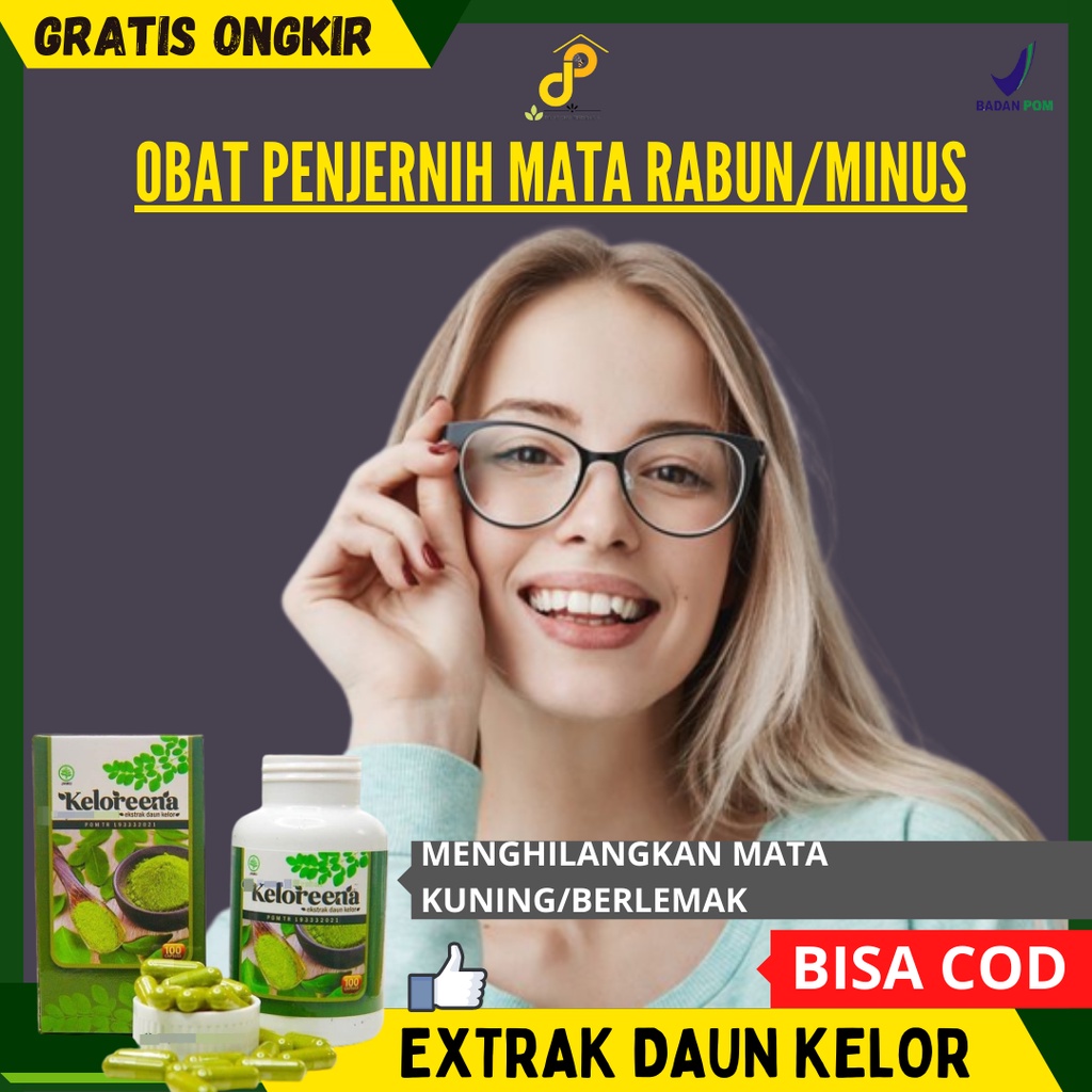 Kelorena OBAT MATA RABUN obat Penjernih bola mata Herbal saraf mata cina  Pemutih mata putih pucat