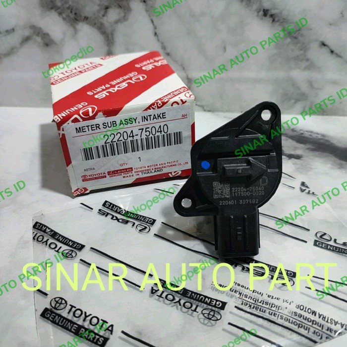 SAP SENSOR AIR FLOW MAF TOYOTA INNOVA REBORN BENSIN HILUX REVO BENSIN ORI