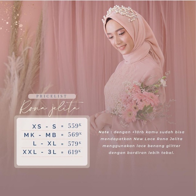 Gaun Dress Pesta Rona Jelita by Puthic.id