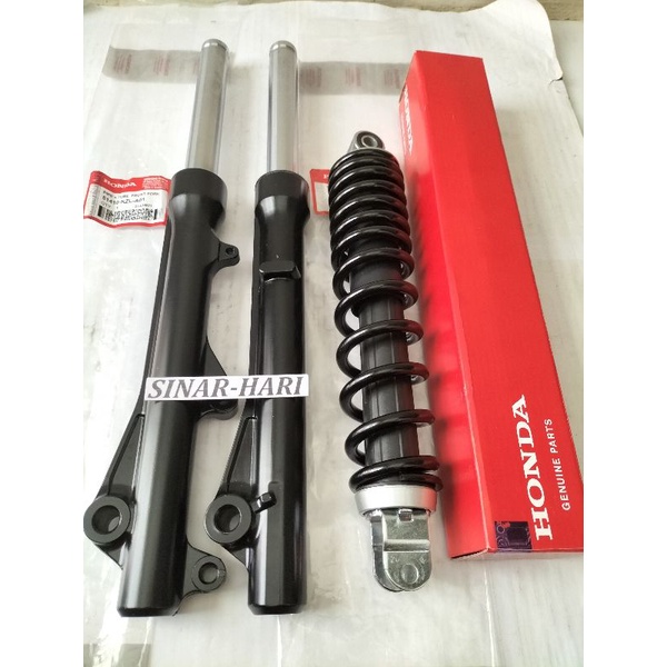 SHOCKBREAKER -KZL -KOMPLIT DEPAN BELAKANG HONDA.   BEAT FI  ESP SCOOPY FI ESP SEPSCY FI ESP