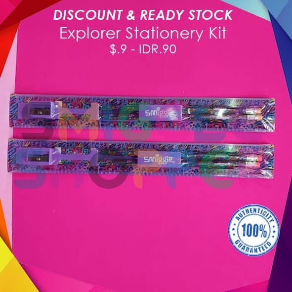 

Mudah Smiggle Ori Explorer Stationery Pack Terlaris