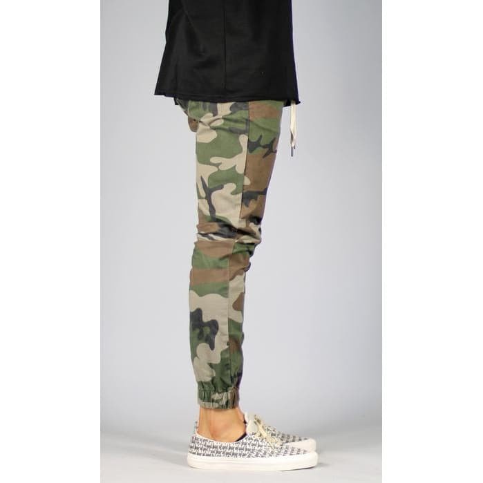 Hyperdenim Camo Drop Crotch Jogger 100% Authentic