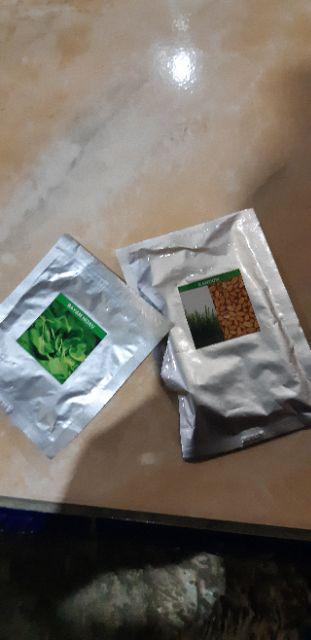 5rb - Benih Bayam Hijau - Kemasan Repack - Aluminium Foil