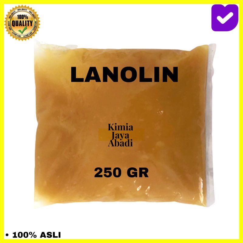 Lanolin / Lanoline Anhydrous / Minyak domba / Adeps Lanae 250 Gram