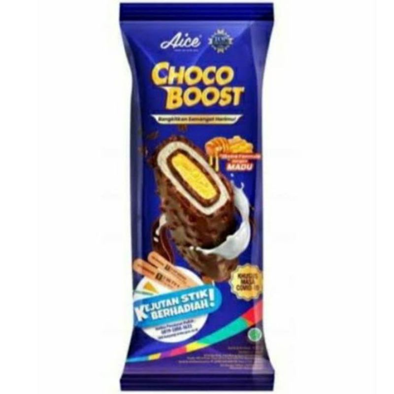 Aice ice cream Choco Boost