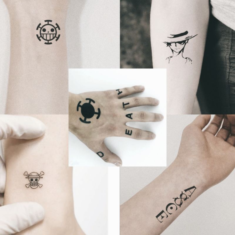 ❬ One piece ❭ Stiker Tatto /Tattoo Temporary aesthetic