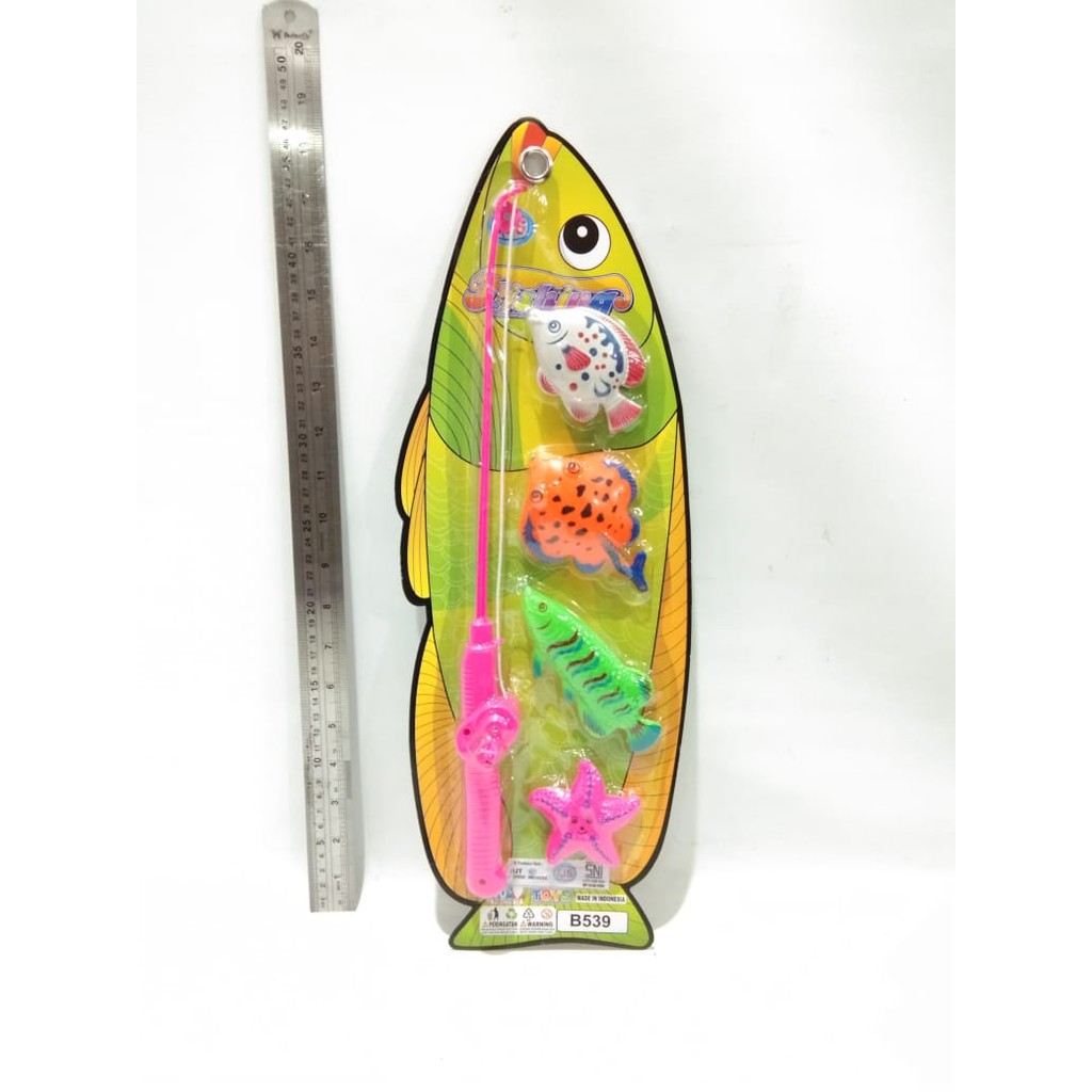 mainan anak pancingan ikan 4pcs - b539