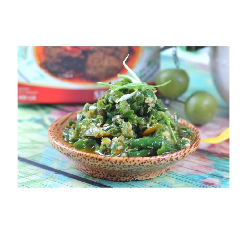 

Restu Mande Sambal Hijau Sambalado Kemasan Premium 250 Gr