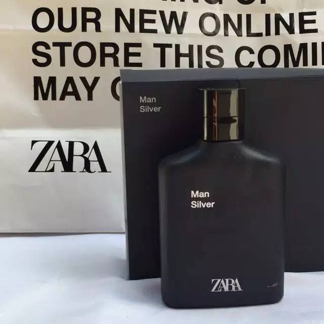 Parfum zara man silver