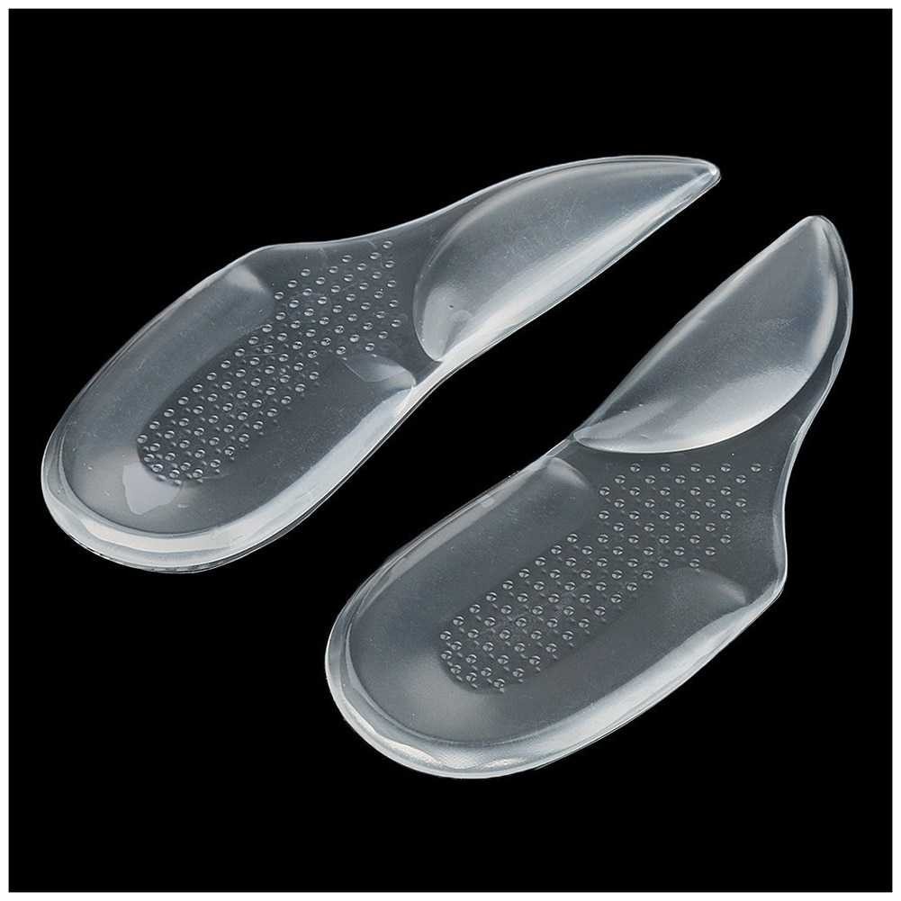 1 Pasang Insole Arch Support Flat Foot Silicone / Sol Datar Kaki Korektor Bantal Sepatu Silikon