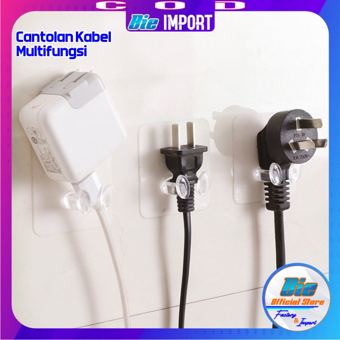 Holder Gantungan Kabel Multifungsi Impor Best Seller