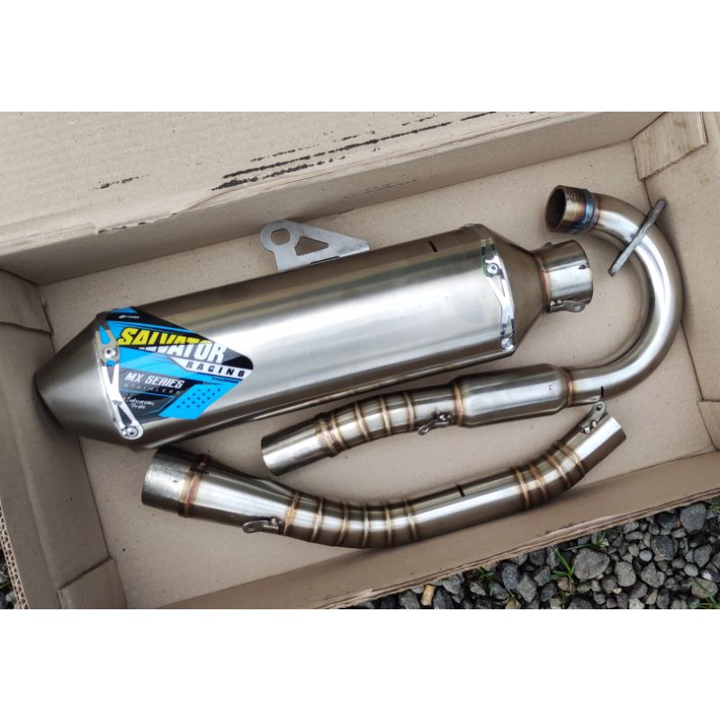 Knalpot KLX 150 bore up Kompetisi