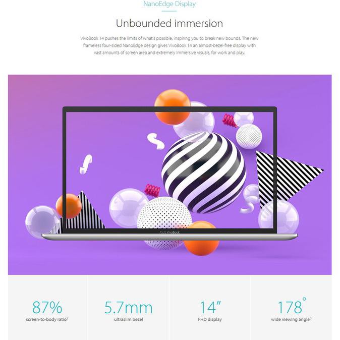 SALE LAPTOP ASUS A409FA i3-8145 8GB 512GB SSD HD GRAPHIC WIN10 FINGERPRINT