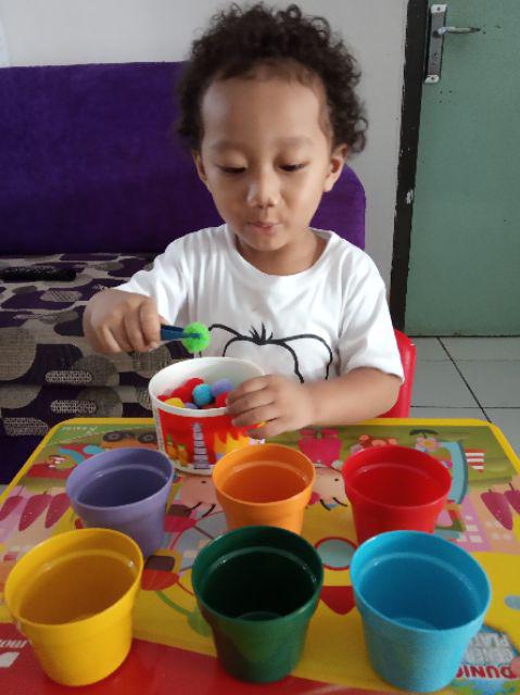 Pot Mangkuk Untuk Sorting Pom Pom Murah