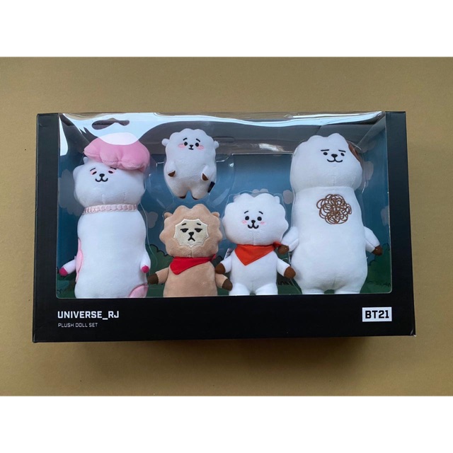 [BOOKED] BT21 RJ FAMILY SET UNSEALED