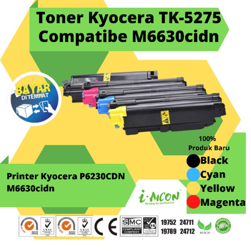 Toner Kyocera M6630cidn 6630 TK-5275 Compatible P6230Cdn