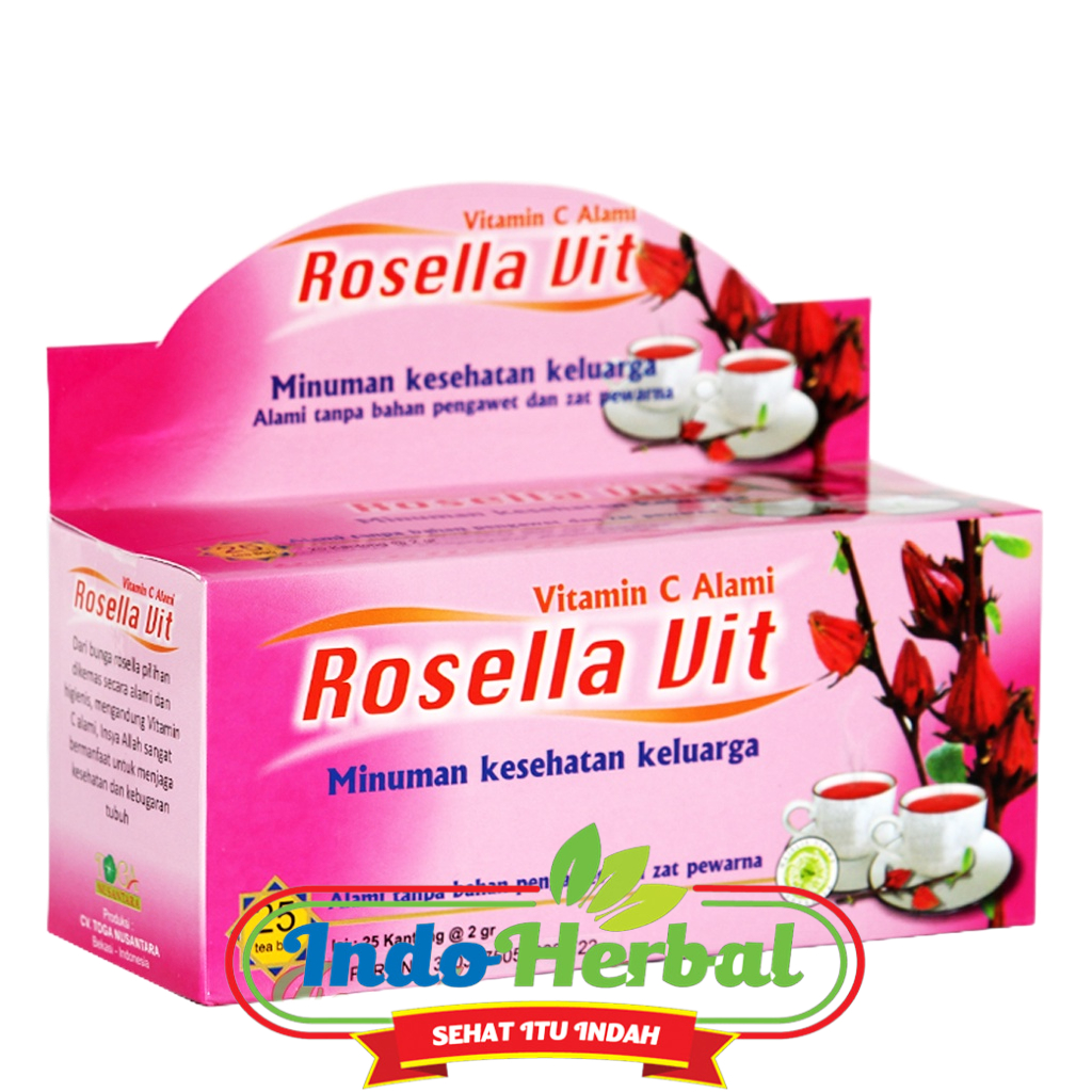 Teh Rosella Vit (vitamin C alami) | Teh Rosella Toga Nusantara