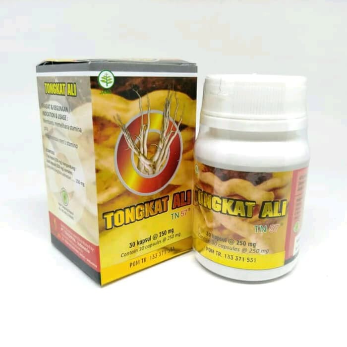 Kapsul Tongkat Ali Herbal Stamina Pria Obat Herbal Kejantanan Shopee Indonesia