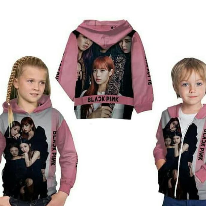 Hoodie Anak Perempuan - JAKET/HOODIE ANAK - ANAK BLACKPINK ART 5
