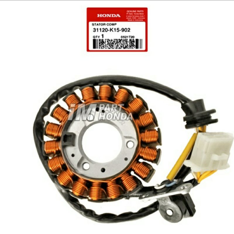 SEPUL SPUL SPOOL SPOL STATOR COMP K15 CB150R OLD ORI AHM