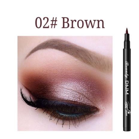 Eyeliner DNM 12 Warna Tahan Lama Tahan Air Makara Mascara Eyeliner Cat Wing Waterproof Long Lasting Maybelline