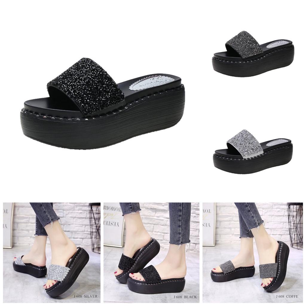 SANDAL SLOP WEDGES MANIK ELANA 608