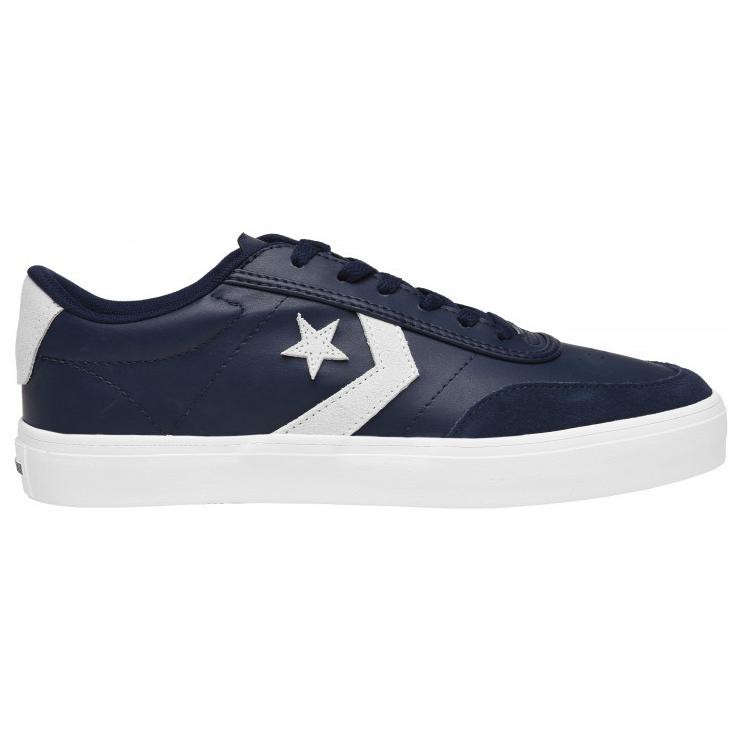 Sepatu Converse Courtlandt Leather Navy Ox Murah