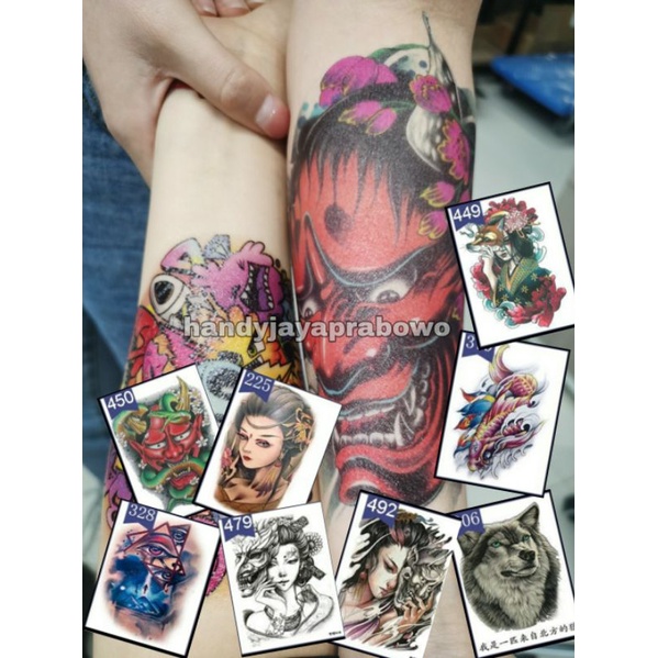 Tattoo temporary 3D baru