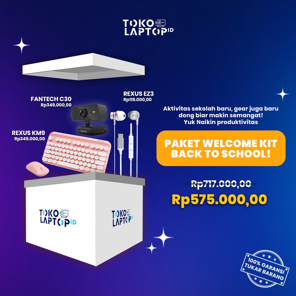 Paket Welcome Kit Back To School Peralatan Sekolah