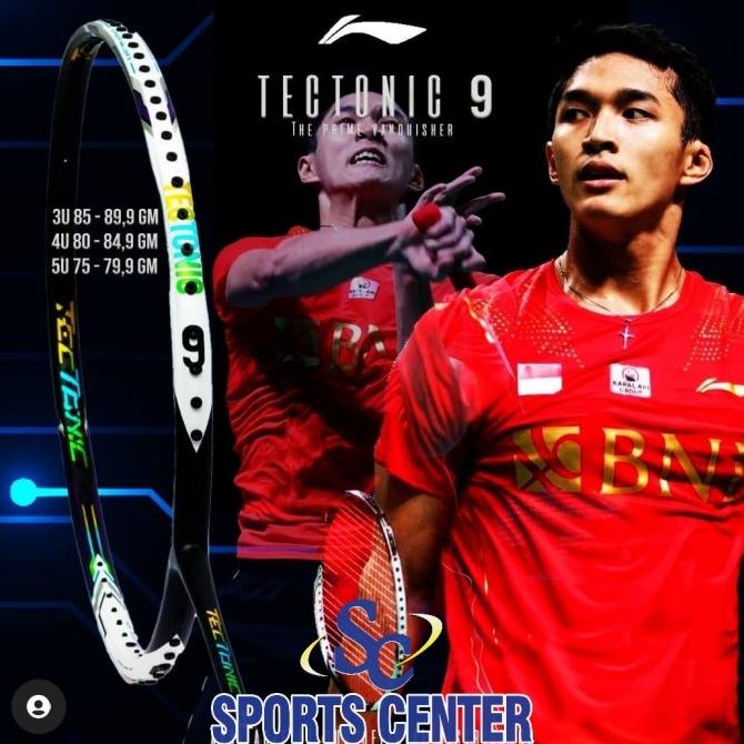 New Hot Item Raket Badminton Lining Tectonic 9