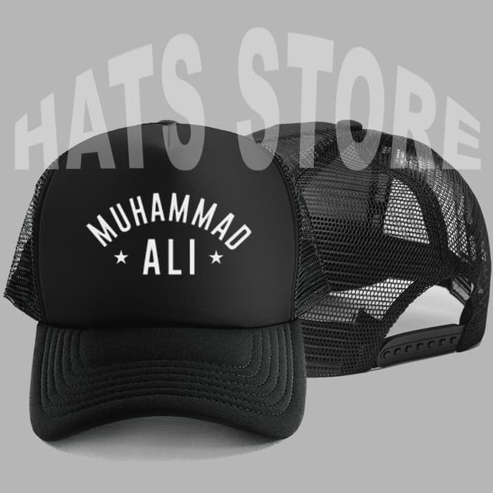 Topi Trucker Logo Muhammad Ali - 02