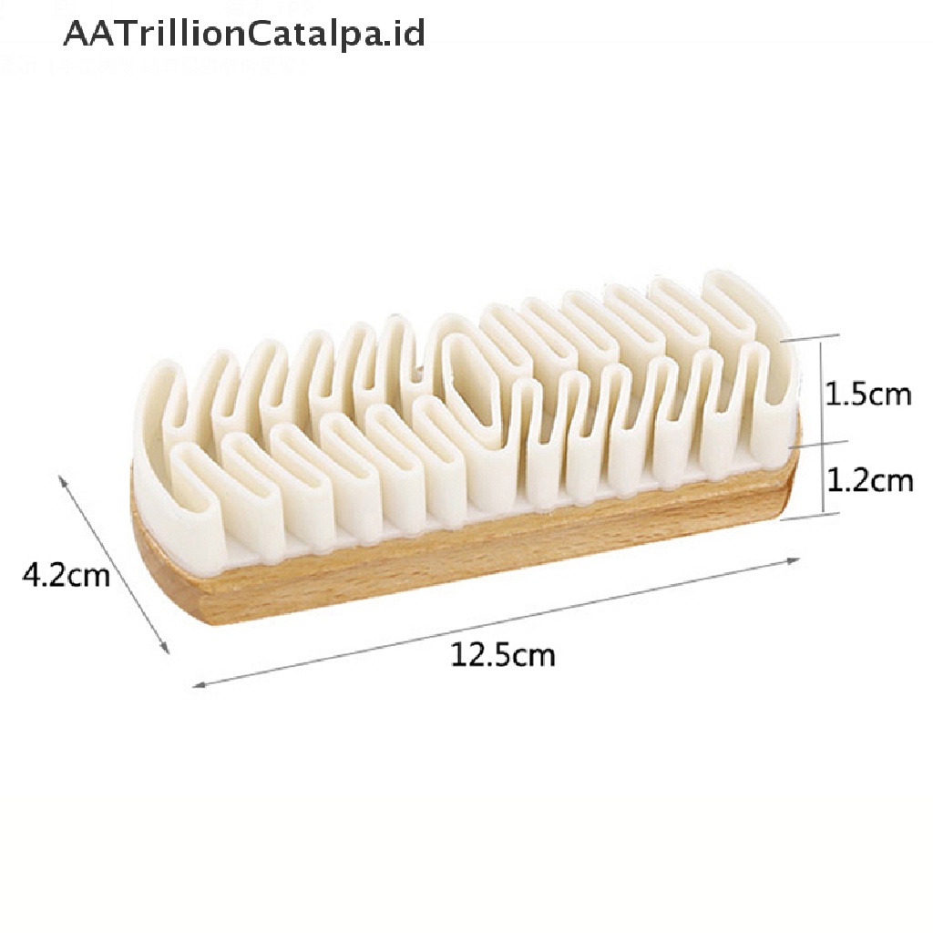 Aa Sikat Pembersih Bahan Kulit Rusa Alcantara Untuk Interior Mobil