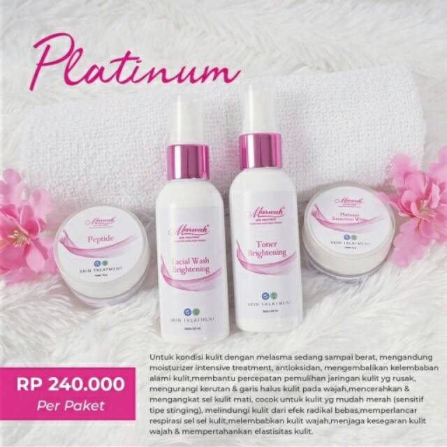 MARWAH PLATINUM/ SKICARE MARWAH