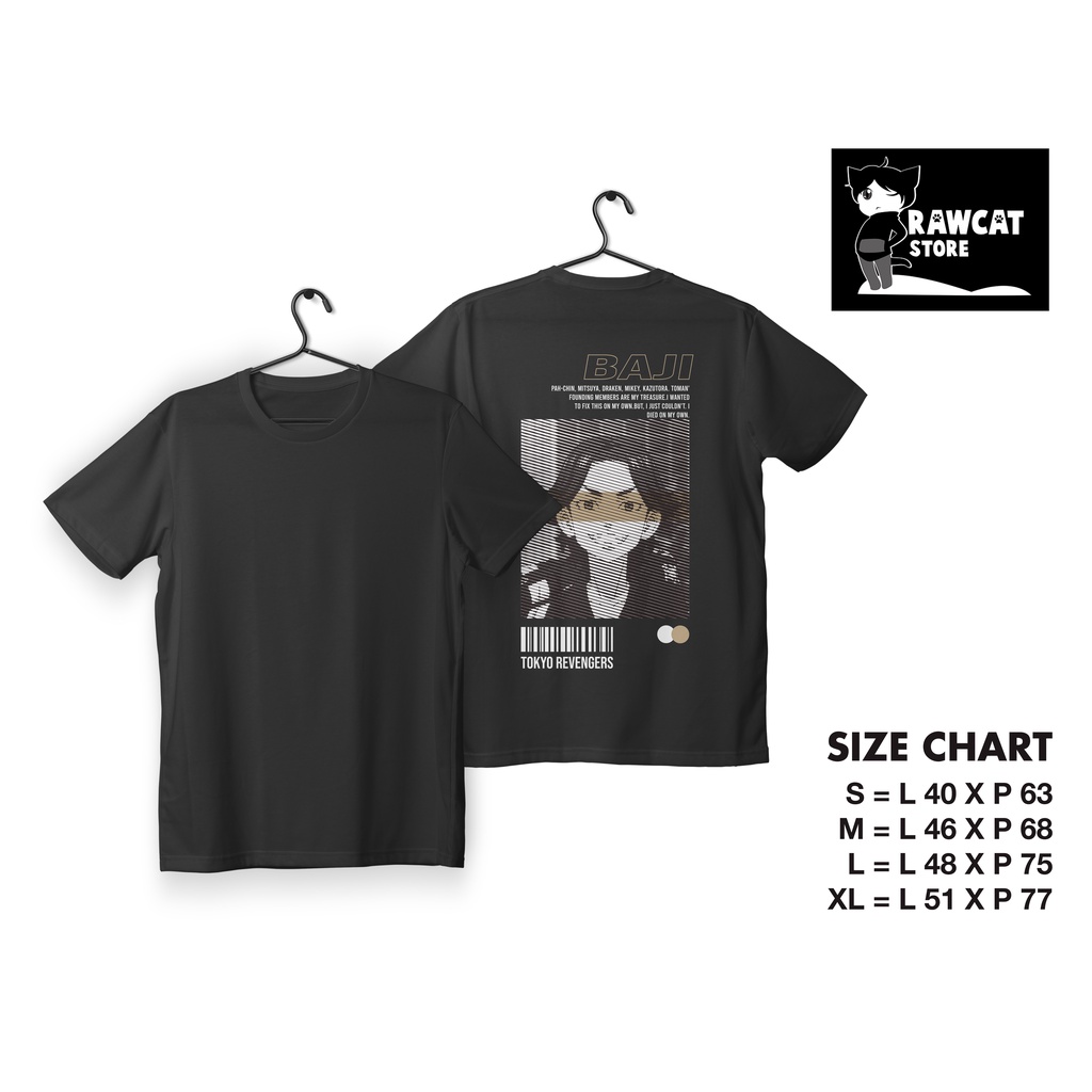 Kaos T-Shirt Keisuke Baji Tokyo Revengers