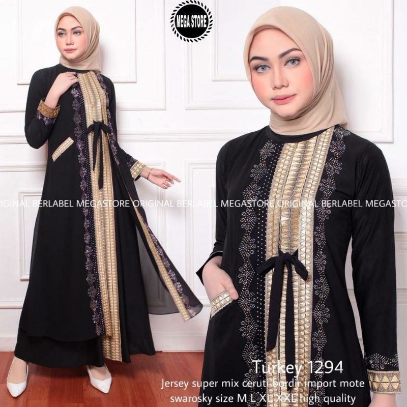 COD ✓ BAJU MURAH DRESS WANITA GAMIS TURKEY ARABIAN