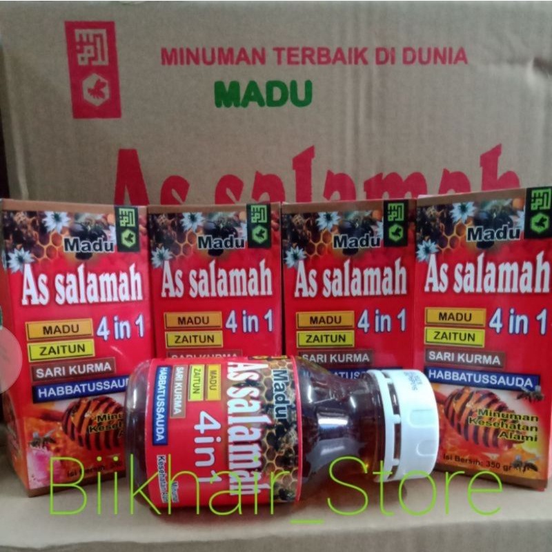 

madu 4 in 1 assalamah 300gr