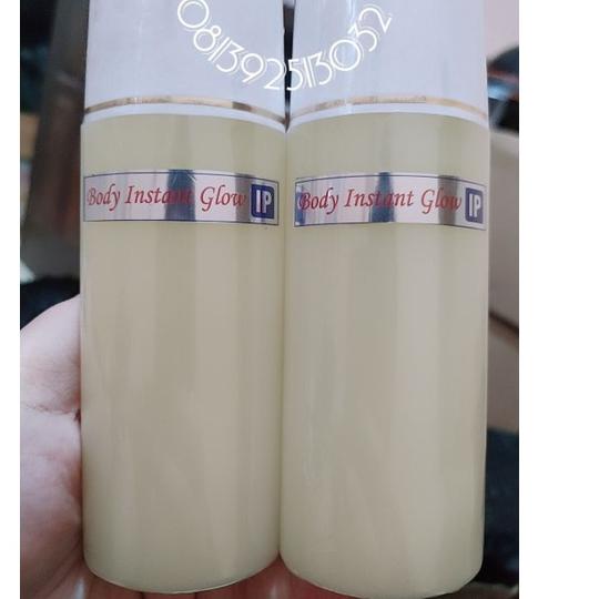 [ViB㊍] BODY INSTAN GLOW IP SKINCARE DOSIS 10XLIPAT 1BOTOL PUTIH ||Baru.datang