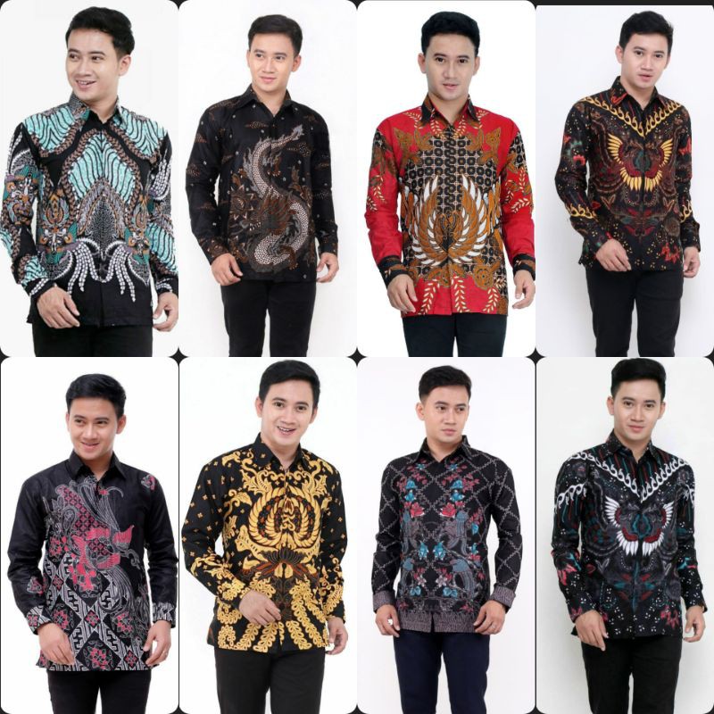 BIG SALE KEMEJA BATIK LENGAN PANJANG BEST SELLER