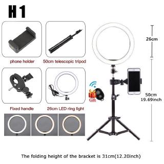 G1 26cm Led Ring Light With 2 1m Folding Stand Accessories 1022173030