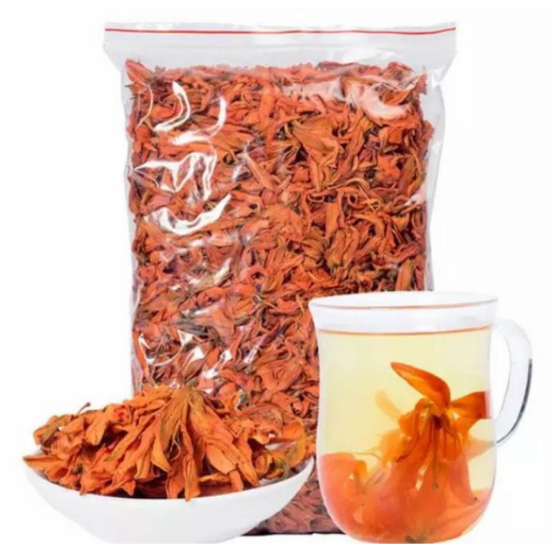

ELIF TEA Bulk Size Orange Lily Flower Tea / Teh Bunga Lily Orange