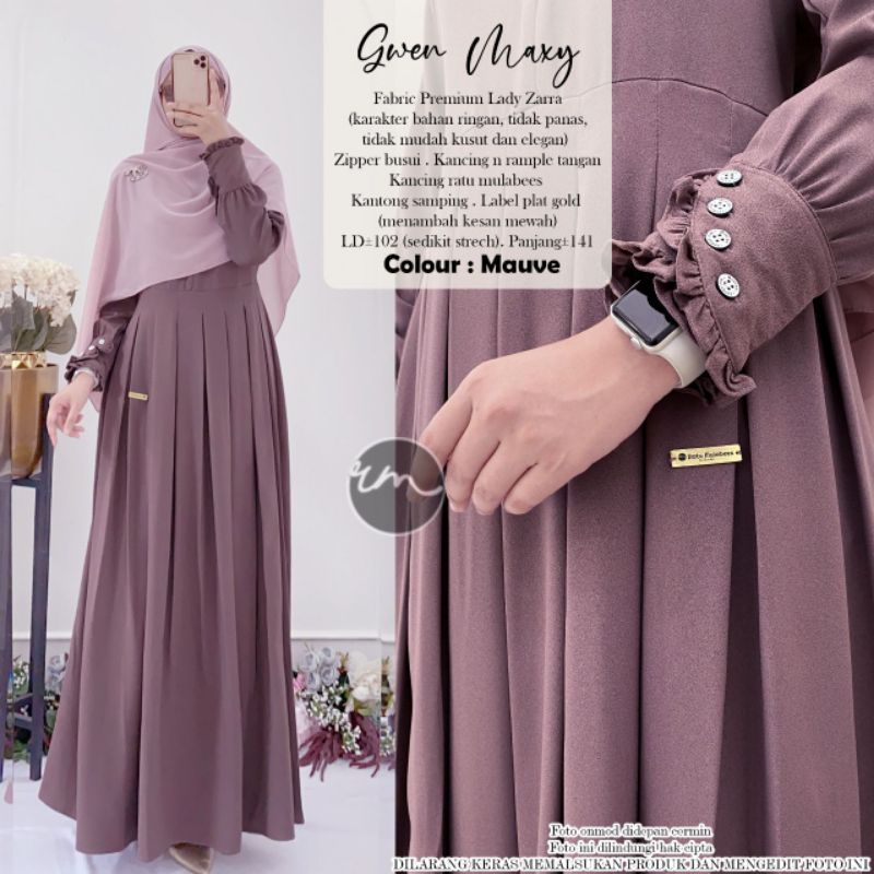 RATU MULABEES GWEN MAXY || GAMIS PREMIUM ORI BRAND RATU