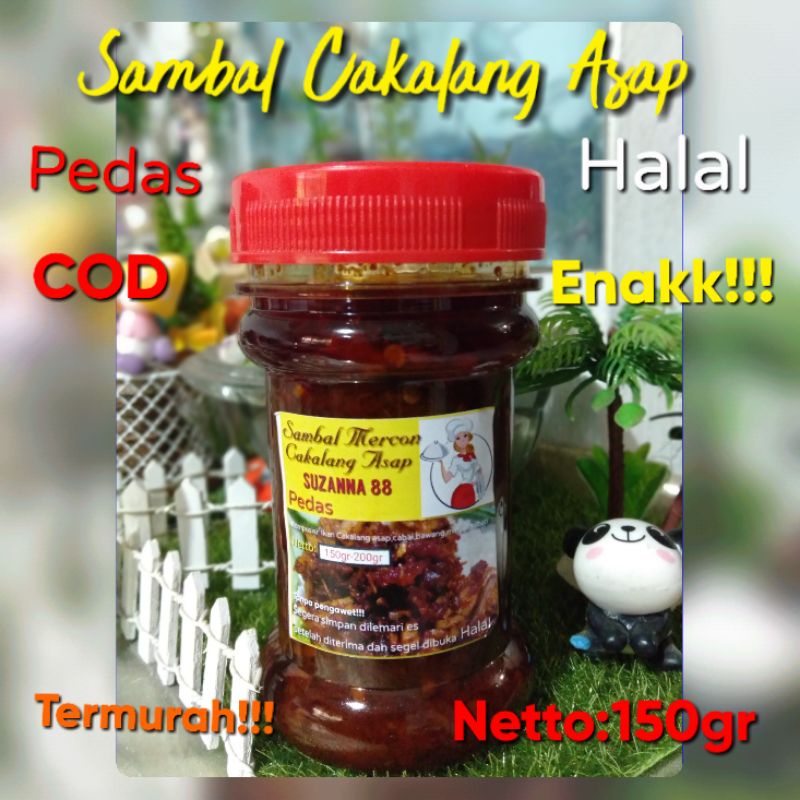 Sambal/sambel cakalang asap 150 gr SUZANNA 88 paling enak!!!