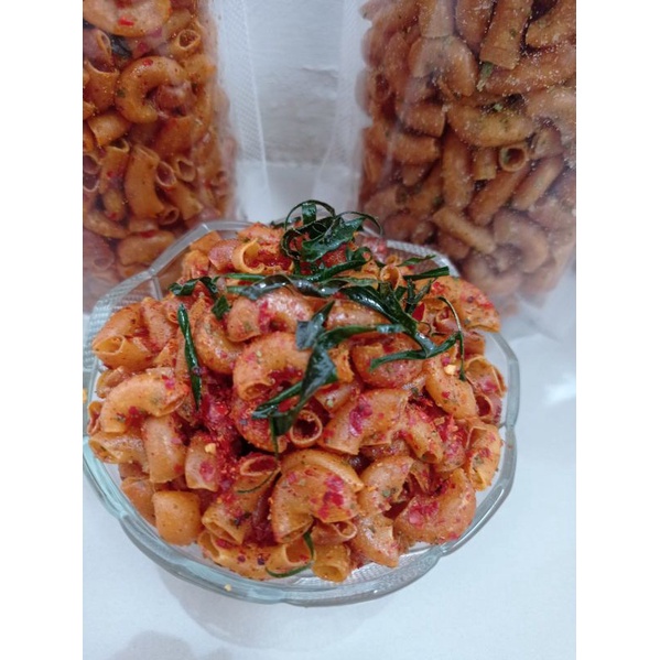 

makaroni bantat murah pedas daun jeruk 50 gram