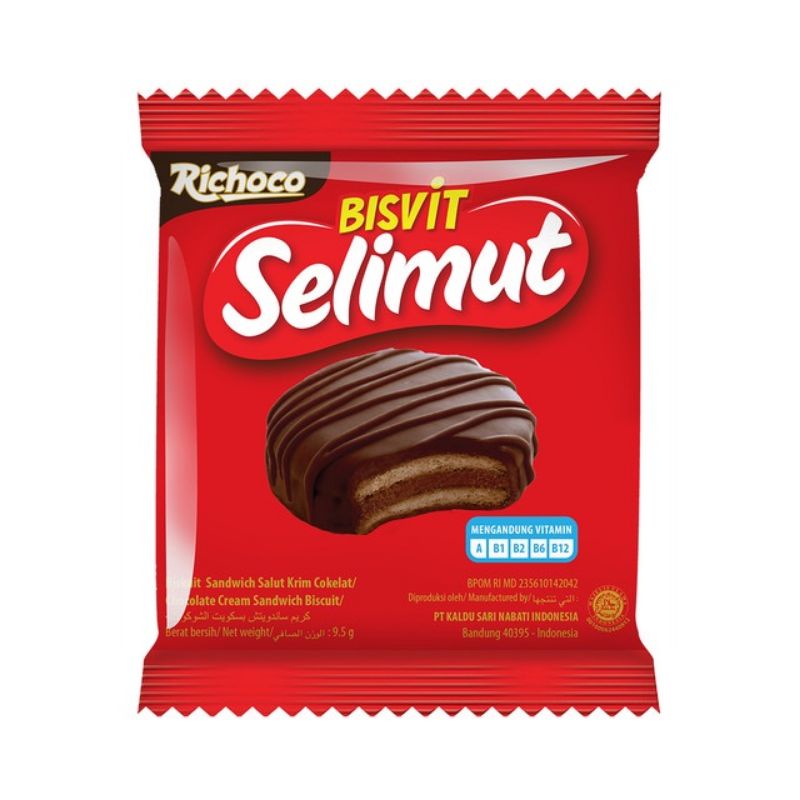 NABATI SELIMUT CHOCOLATE 20'S SNACK GOODIE BAG ULTAH HAMPERS LEBARAN BISKUIT ROTI KERING BISKUIT