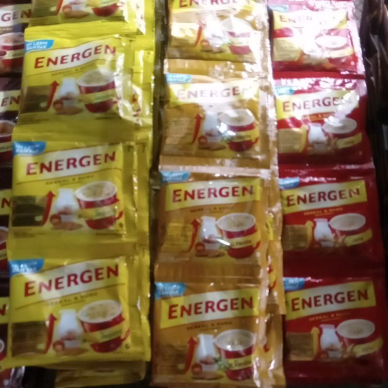 

ENERGEN sereal (KURMA, COKLAT, VANILA, JAGUNG, KACANG HIJAU)