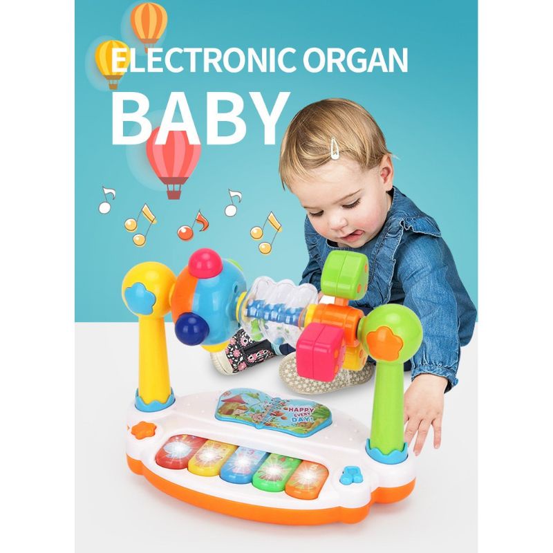 mainan piano keeincingan bayi