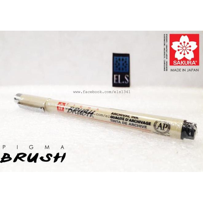 

♙Y06041✸ Sakura Pigma Pen Brush Tip
