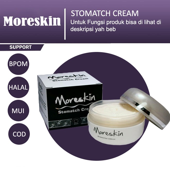 Moreskin Pelangsing Stomatch Cream - Cream susut perut Pelangsing perut