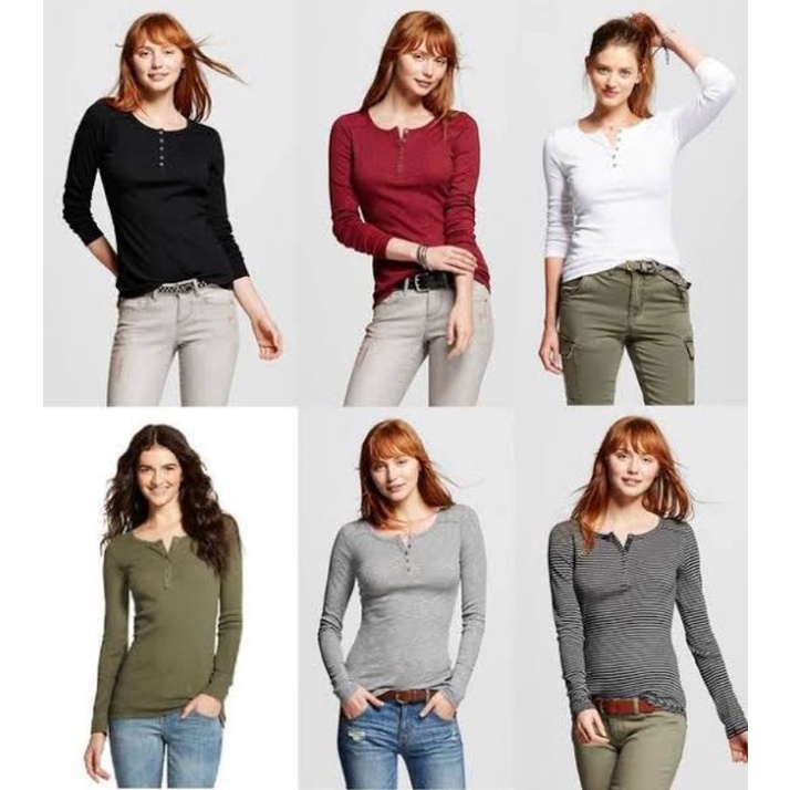 Mossimo Supply Co. Henley Shirt