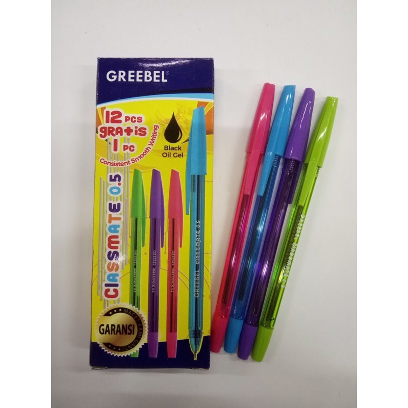 

Greebel Ballpen Classmate 0,5 (12+1)